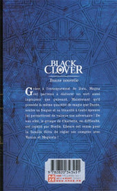 Verso de Black Clover -30- Tome 30