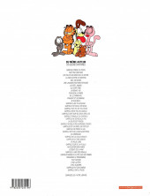 Verso de Garfield (Dargaud) -6b2005- Une lasagne pour mon royaume