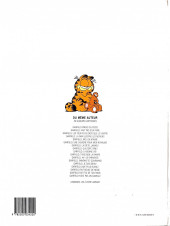 Verso de Garfield (Dargaud) -7a1996- La diète, jamais !