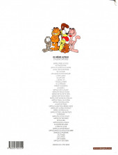 Verso de Garfield (Dargaud) -34a2004- Garfield mange plus vite que son ombre