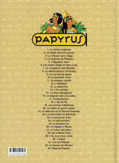 Verso de Papyrus -31a2020- L'or de Pharaon