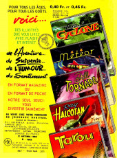 Verso de Toni Cyclone (Artima) -17- Pilote d'essai