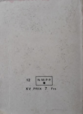 Verso de Rodéo (Lug) -Rec72- Album N°72 (du n°353 au n°355)