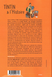 Verso de Tintin - Divers -2022- Tintin & l'Histoire
