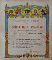 Verso de Comte de Chavagnac (Aventures et Exploits du) -1- La belle conspiratrice