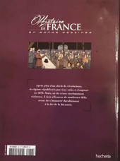 Verso de Histoire de France en bande dessinée -43- La IIIe République l'enracinement du régime républicain 1870-1894