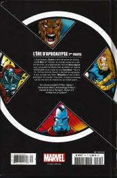 Verso de X-Men - La Collection Mutante -3452- l'ére d'Apocalypse 1ère partie