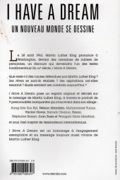 Verso de I Have a Dream - Un nouveau monde se dessine