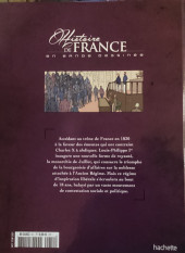 Verso de Histoire de France en bande dessinée -39- La Monarchie de Juillet des Trois Glorieuses à la Révolution de 1848, 1830-1848