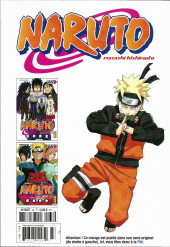 Verso de Naruto (Hachette) -33- L'intégrale - Tome 33