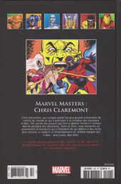 Verso de Marvel Comics : La collection (Hachette) -202179- Marvel Masters : Chris Claremont