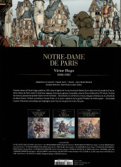 Verso de Les grands Classiques de la Littérature en Bande Dessinée (Glénat/Le Monde 2022)  -3- Notre-Dame de Paris