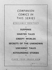 Verso de Creepy worlds (Alan Class& Co Ltd - 1962) -49- The Invaders!