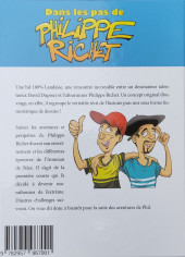 Verso de Dans les pas de Philippe Richet -1- Étape 1 : Ironman de Nice