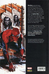 Verso de Spider-man VS. -4- Spider-Man vs Morbius