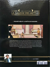 Verso de La sagesse des Mythes - La collection (Hachette) -11Test03- Prométhée et la boîte de Pandore