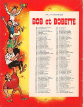 Verso de Bob et Bobette (3e Série Rouge) -111b1980- Le trésor de Beersel