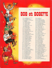 Verso de Bob et Bobette (3e Série Rouge) -145b1980- Le pot aux roses
