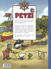 Verso de Petzi (4e Série - Chours / Caurette) -1a2022- Petzi et le volcan