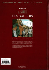 Verso de Histoire de France en bande dessinée -INT1- Les Gaulois : 1000 avant J.-C. / 451 après J.-C.