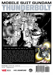 Verso de Mobile Suit Gundam - Thunderbolt -17- Tome 17