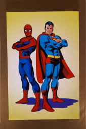Verso de Superman vs. The Amazing Spider-Man : The Battle of the Century -a1995- Superman vs. The Amazing Spider-Man: The Battle of the Century