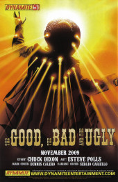 Verso de The good, The Bad and The Ugly (2009) -4- Issue # 4