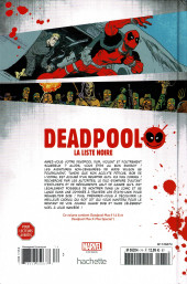 Verso de Deadpool - La collection qui tue (Hachette) -7459- La liste noire