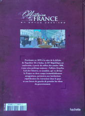 Verso de Histoire de France en bande dessinée -46- La Belle Epoque le tournant à gauche de la IIIe République 1894-1905