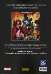 Verso de Marvel - Les Grandes Alliances -2- Avengers & X-Men