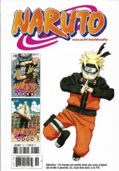 Verso de Naruto (Hachette) -36- L'intégrale - Tome 36