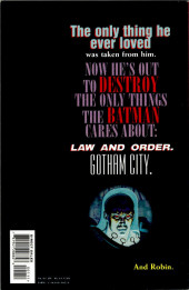 Verso de Batman (One shots - Graphic novels) -OS- Batman: Mr. Freeze