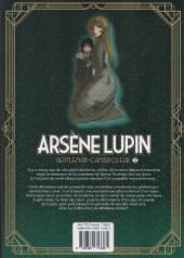 Verso de Arsène Lupin (Morita) -2- Vol. II - Arsène Lupin - Gentleman-cambrioleur 2