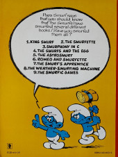 Verso de Smurfs (Hodder and Stoughton/Dupuis) -9- The Smurfic Games