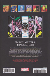 Verso de Marvel Comics - La collection (Hachette) -206181- Marvel Masters : Frank Miller