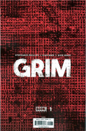 Verso de Grim (2022) -1- Issue #1 (Jenny Frison Variant)