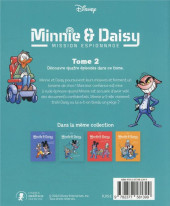 Verso de Minnie & Daisy : Mission espionnage -2- Double jeu