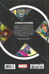 Verso de X-Men - La Collection Mutante -4141- La saga de l'île de Muir