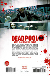Verso de Deadpool - La collection qui tue (Hachette) -7718- Agent X : Le Deadpool-vivant