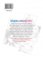 Verso de Demon Lord, retry ! -2- Tome 2