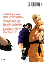 Verso de The king of Fighters - A new beginning -3- Volume 3