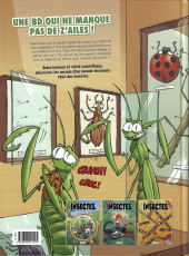 Verso de Les insectes en bande dessinée -2a2015- Tome 2
