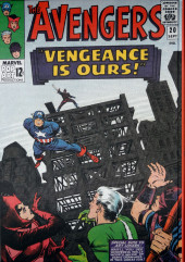 Verso de Marvel Comics Library (Taschen) -2- Avengers. Vol. 1. 1963-1965