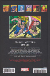 Verso de Marvel Comics - La collection (Hachette) -208182- Marvel Masters : Jim Lee