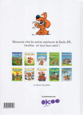 Verso de Boule et Bill -02- (Édition actuelle) -27Été2022- Bwouf Allo Bill ?