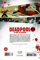 Verso de Deadpool - La collection qui tue (Hachette) -7980- La mort de DEADPOOL