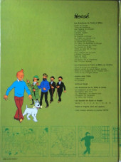 Verso de Tintin - Divers -J1- Jouons avec Tintin en Syldavie