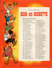 Verso de Bob et Bobette (3e Série Rouge) -94a1974- Le Sampan mystérieux
