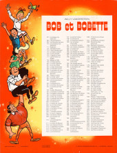 Verso de Bob et Bobette (3e Série Rouge) -153a1987/11- Le prince-dragon