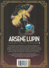 Verso de Arsène Lupin (Morita) -4- Vol. IV - Arsène Lupin contre Herlock Sholmès : La Dame blonde 1